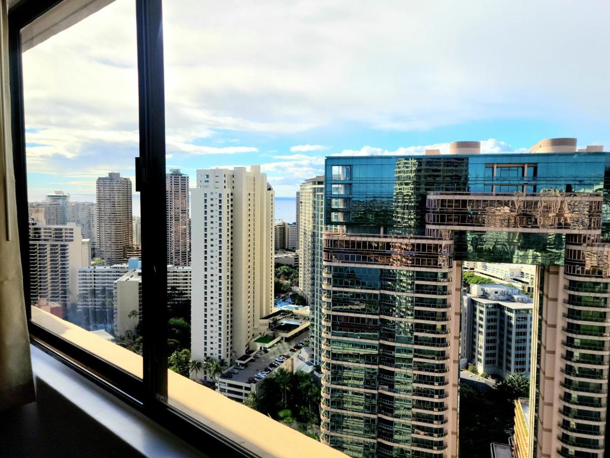 Waikiki Condo High Floor Views Beaches Convention Center Χονολουλού Εξωτερικό φωτογραφία