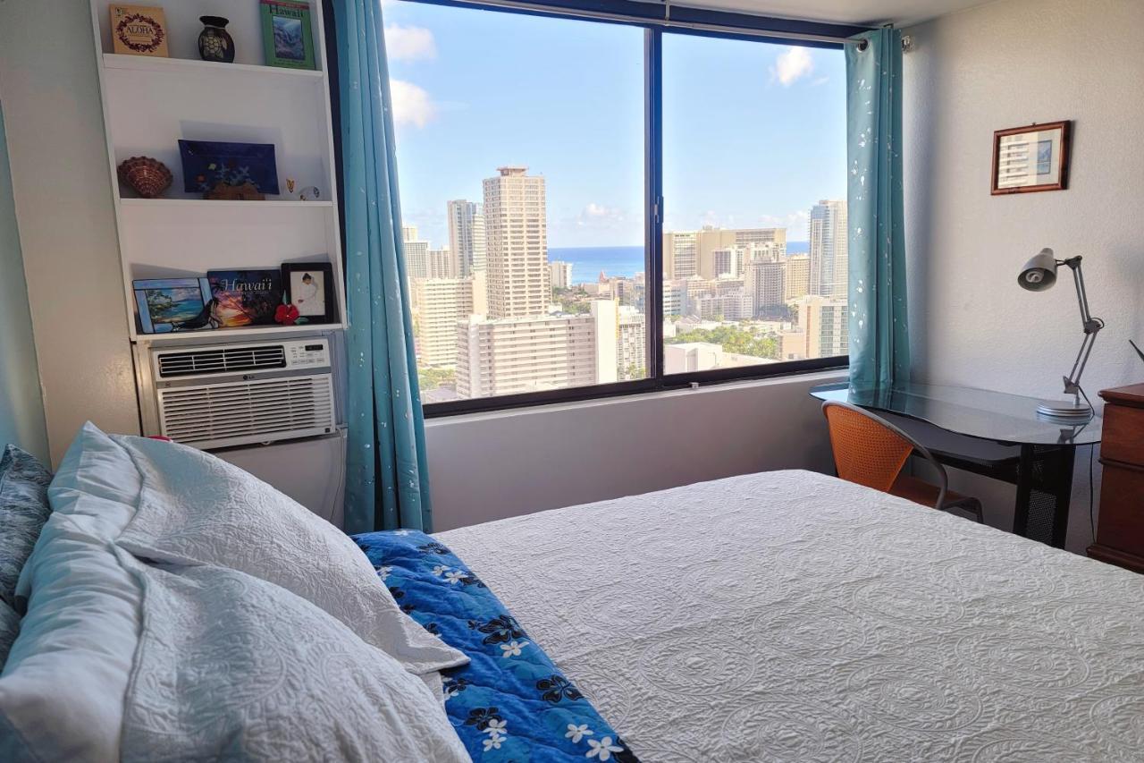 Waikiki Condo High Floor Views Beaches Convention Center Χονολουλού Εξωτερικό φωτογραφία