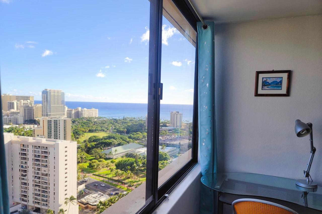 Waikiki Condo High Floor Views Beaches Convention Center Χονολουλού Εξωτερικό φωτογραφία