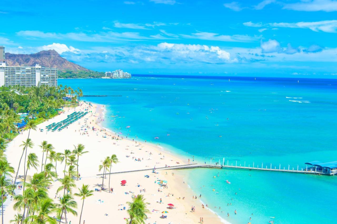 Waikiki Condo High Floor Views Beaches Convention Center Χονολουλού Εξωτερικό φωτογραφία